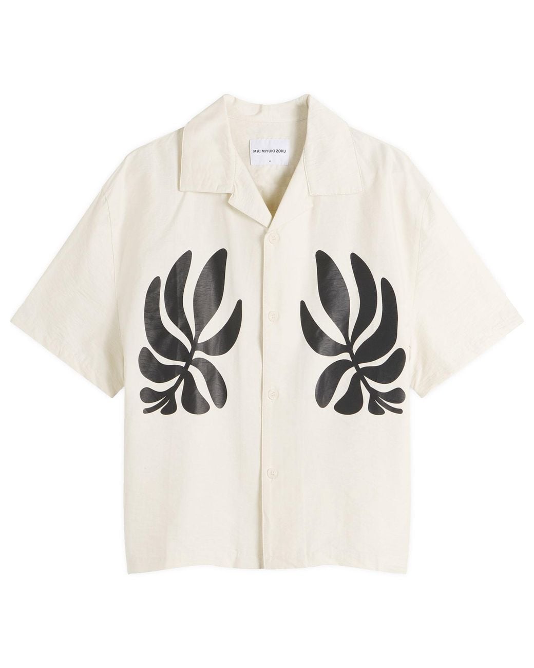 MKI Miyuki-Zoku Natural Botanical Print Vacation Shirt for men