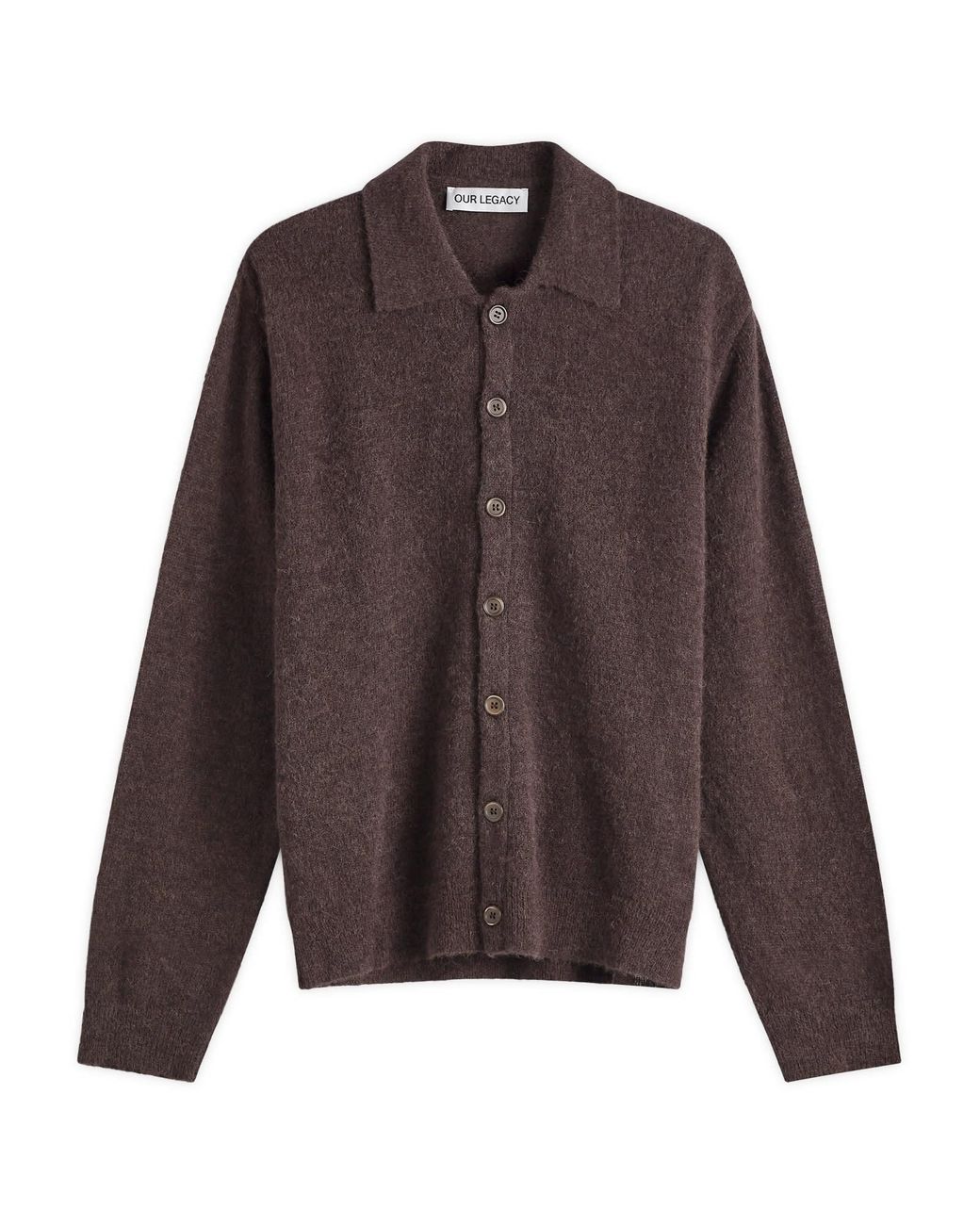 Our Legacy Alpaca Evening Polo in Brown for Men | Lyst Our Legacy Alpaca Evening Polo in Brown for Men | Lyst