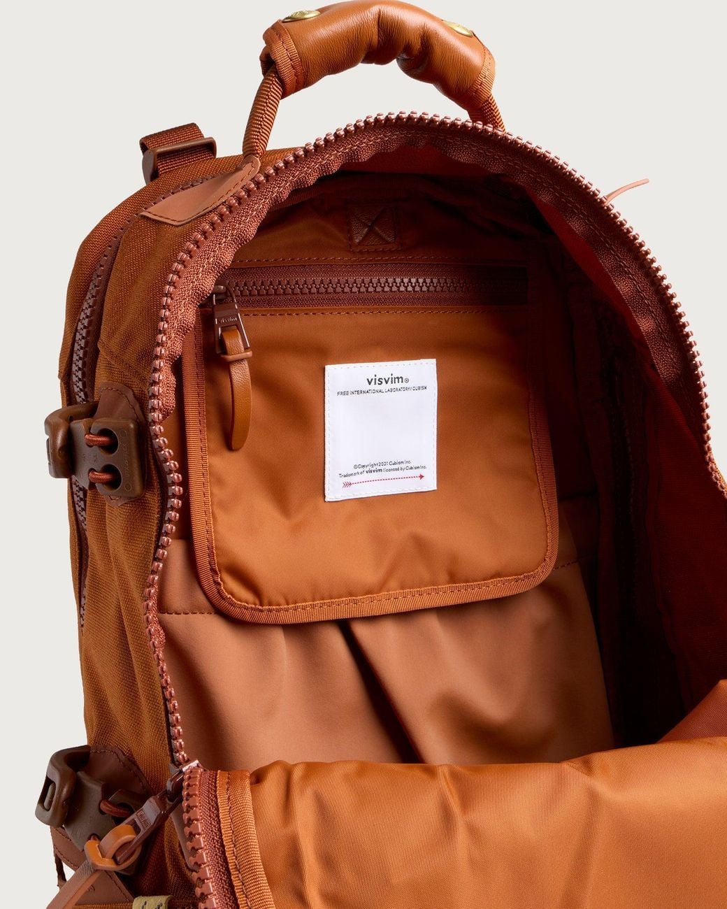Visvim Brown Cordura 20L Backpack for men