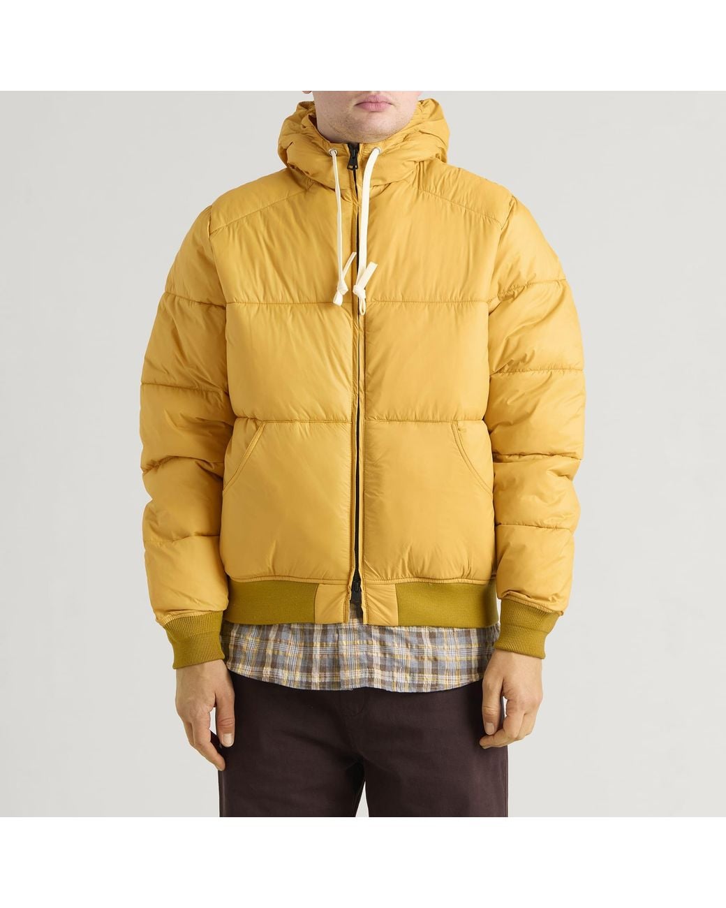 Big Rock Candy Mountaineering Yellow Alpine Puffer Jacket for men