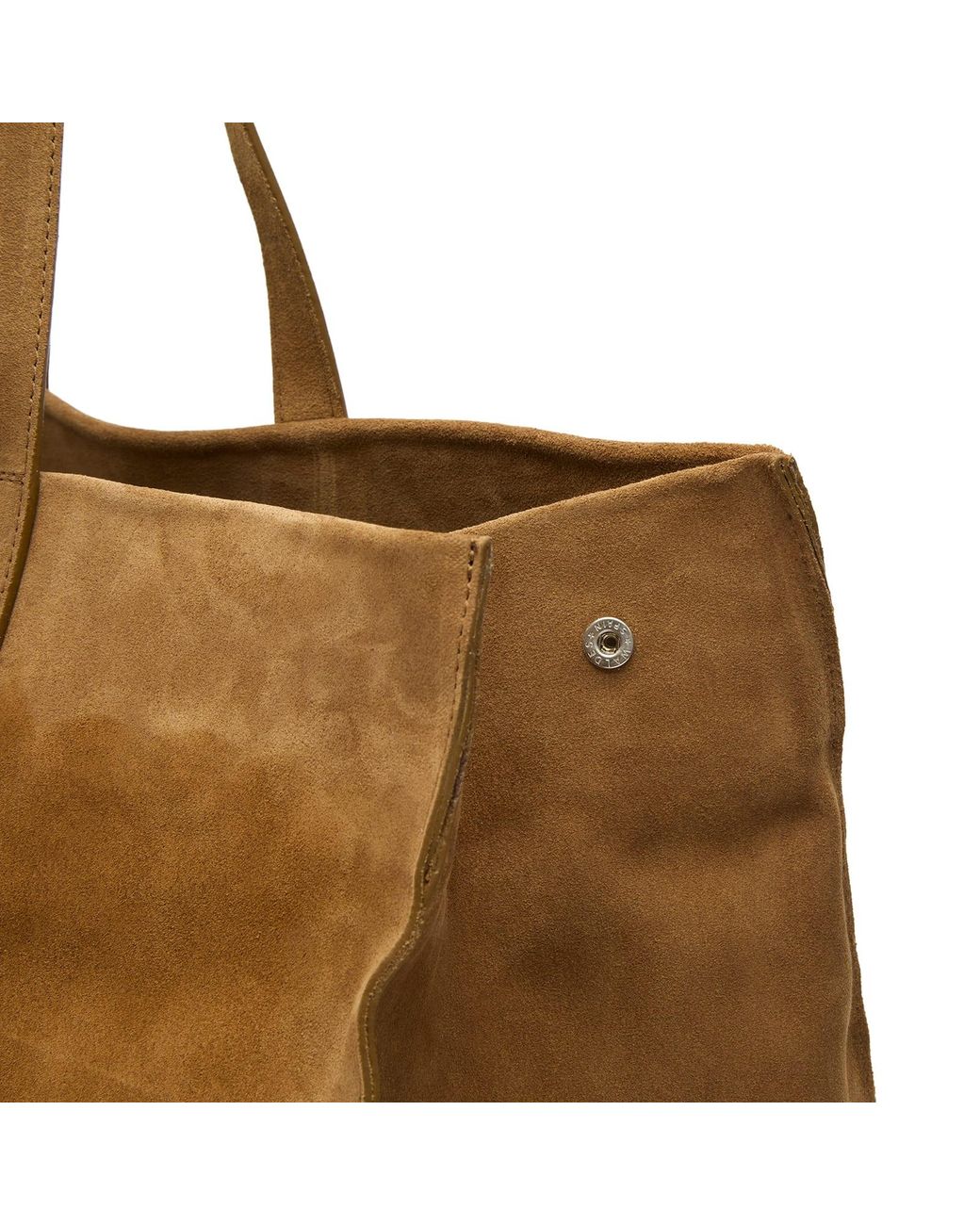 GIMAGUAS Brown Maxi Shopper Bag