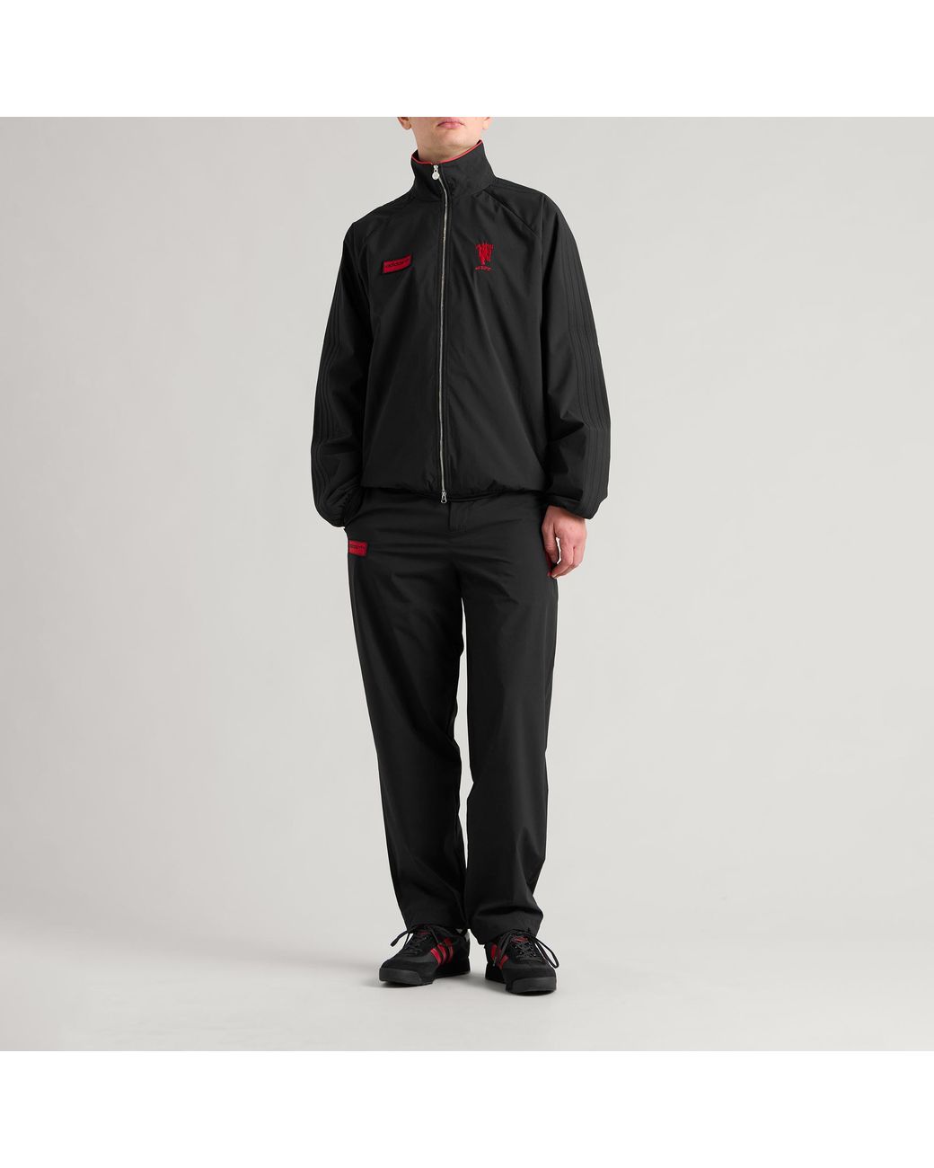 Adidas Black Spezial Manchester United Fc Track Top for men