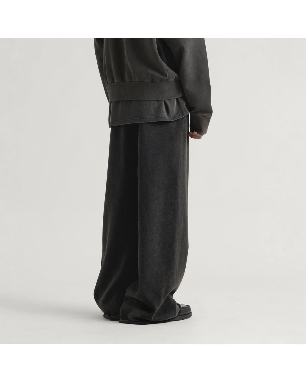Entire studios Black Full Leg Sweatpant for men