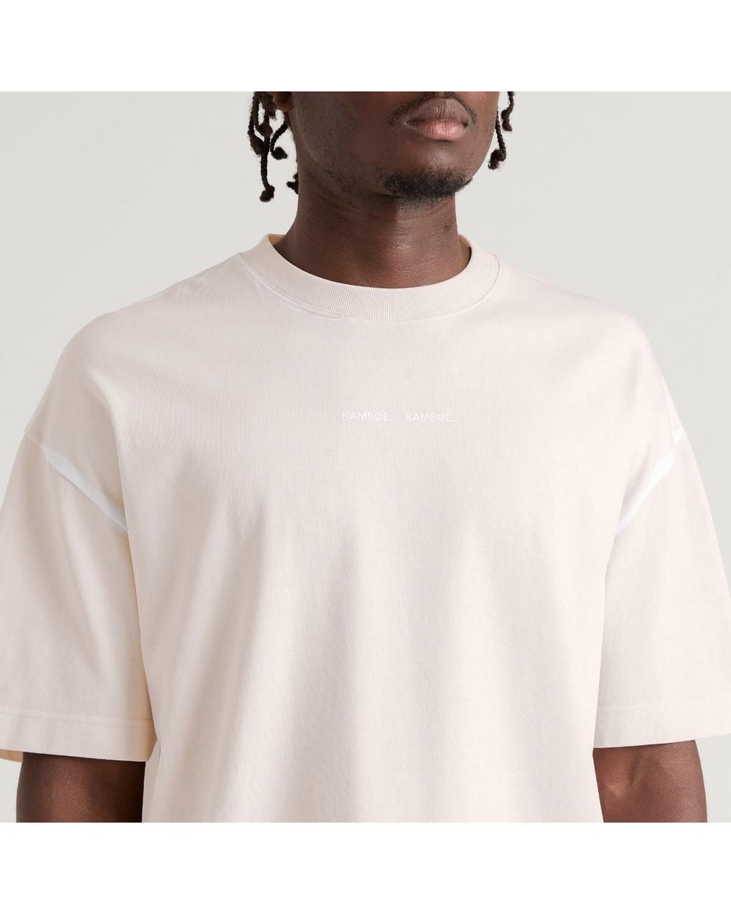 Samsøe & Samsøe Pink End. X Sajason T-Shirt for men