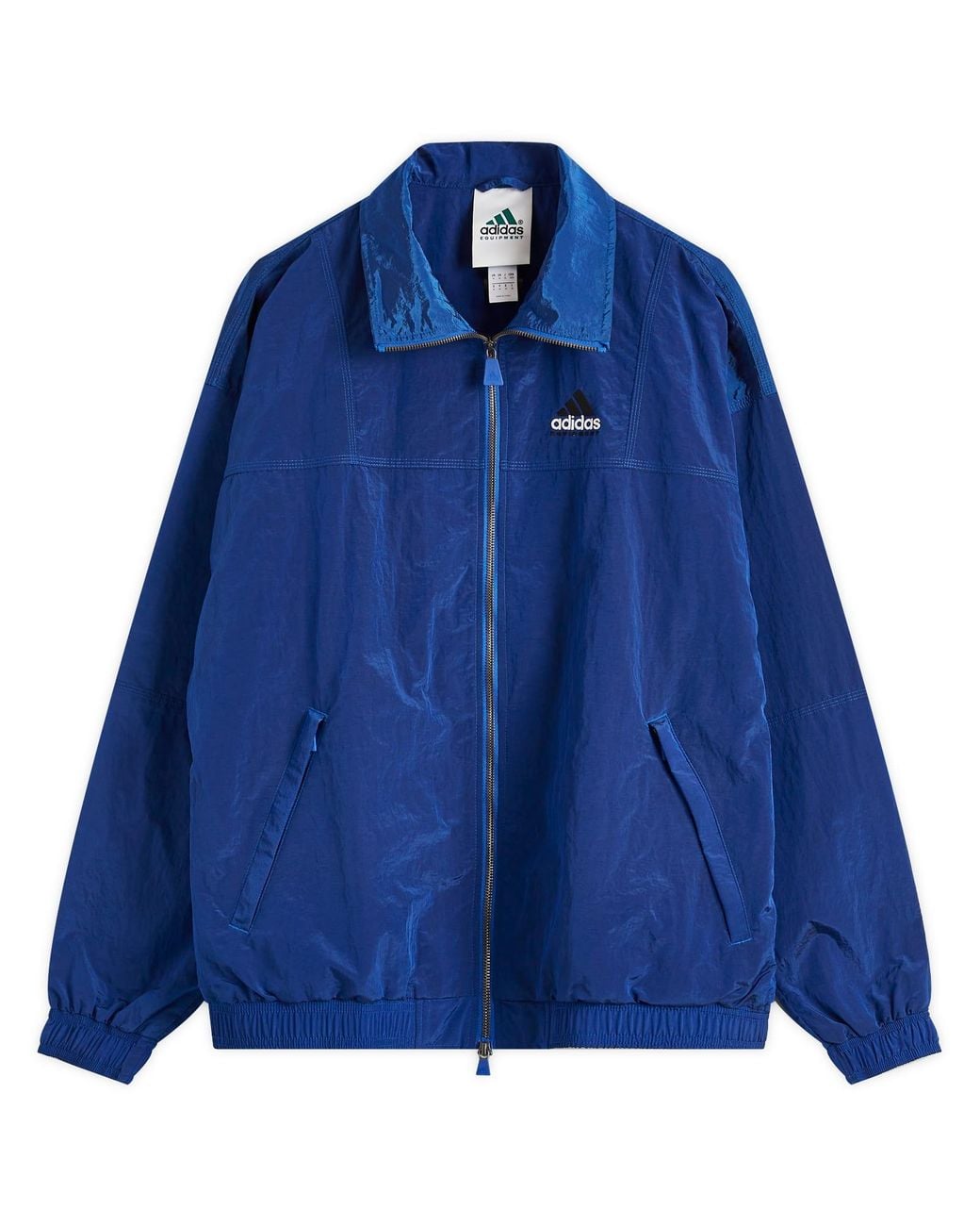 adidas Eqt Track Top in Blue for Men | Lyst