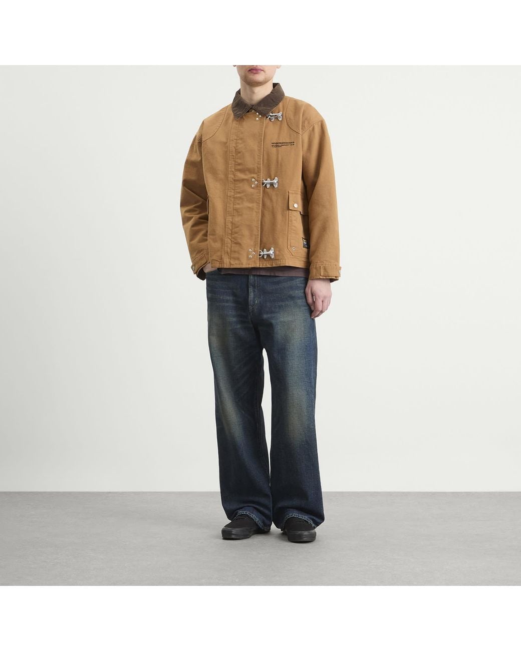 Neighborhood Fireman Jacket in Brown for Men | Lyst