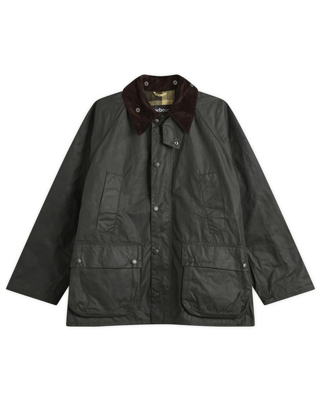 Barbour Black Os Bedale Wax Jacket for men