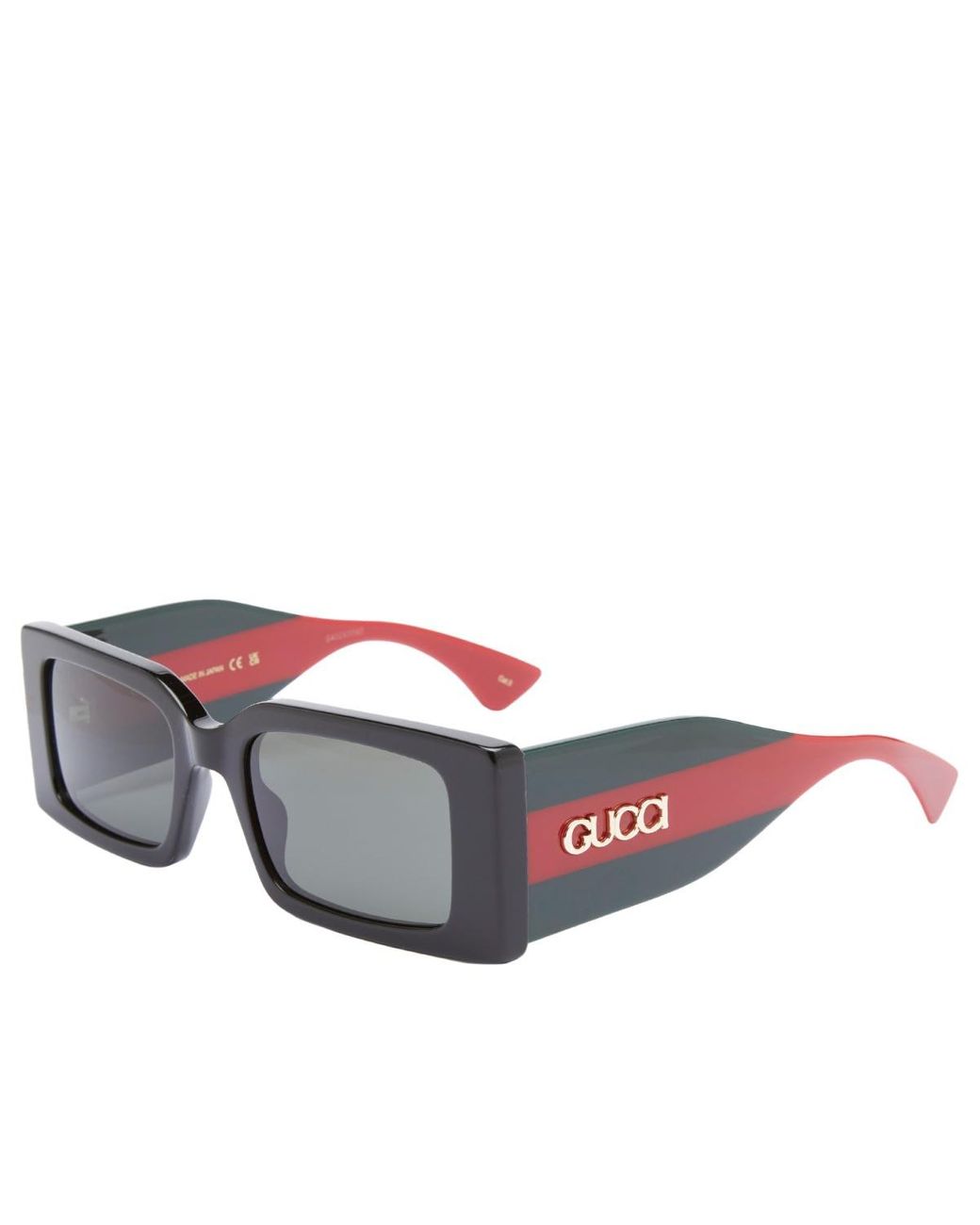 サングラス GUCCI GG1860S SUNGLASSES Gucci GG1860S Rectangle Sunglasses | Fashion Eyewear US