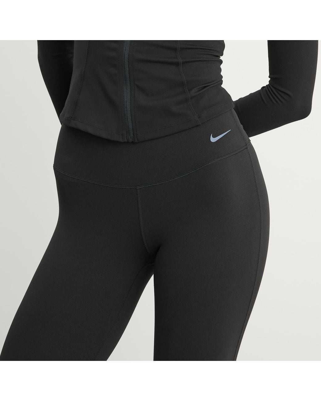 Nike Black Zenvy High Waisted Flared Pant