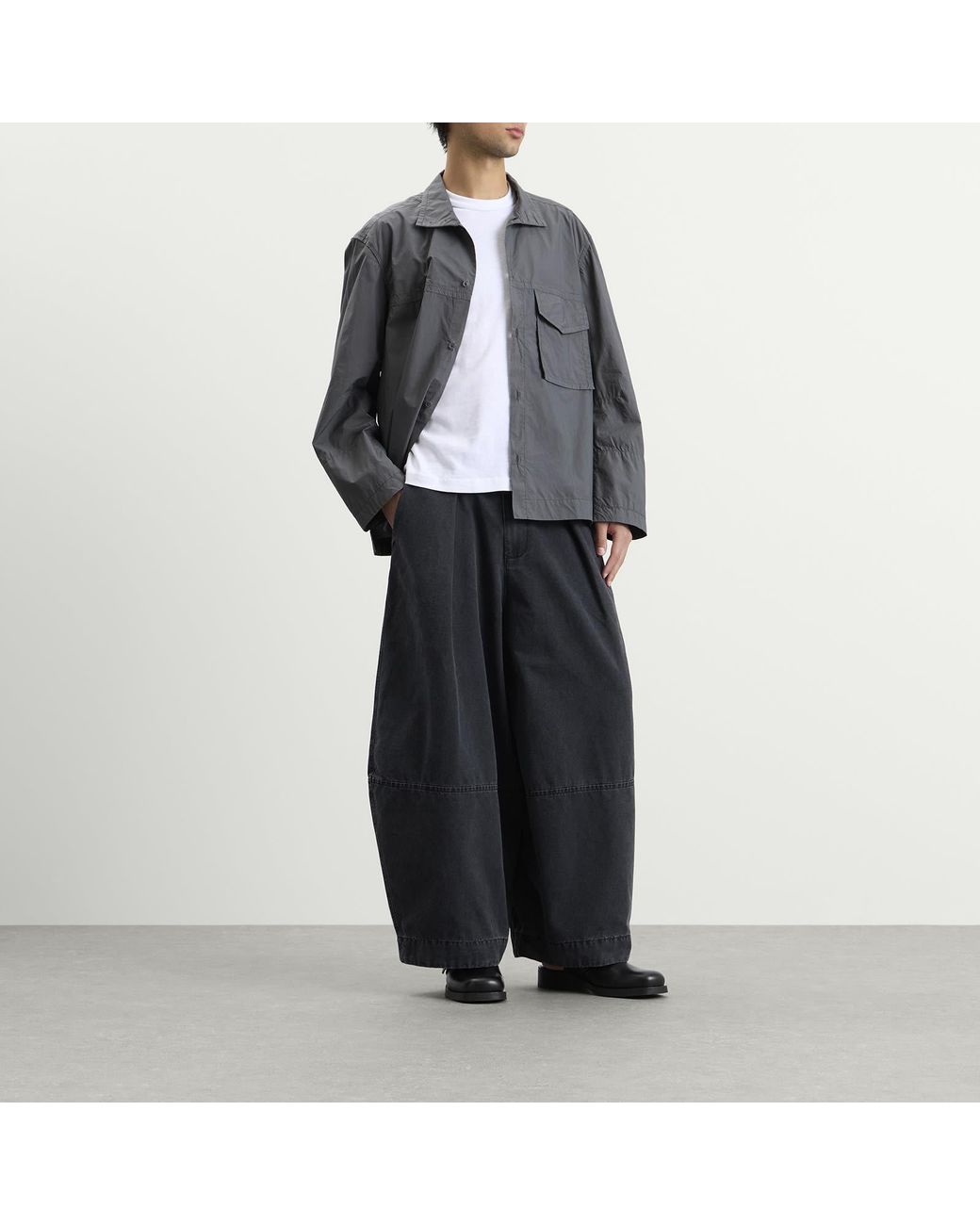 YMC Gray Cruiser Overshirt for men