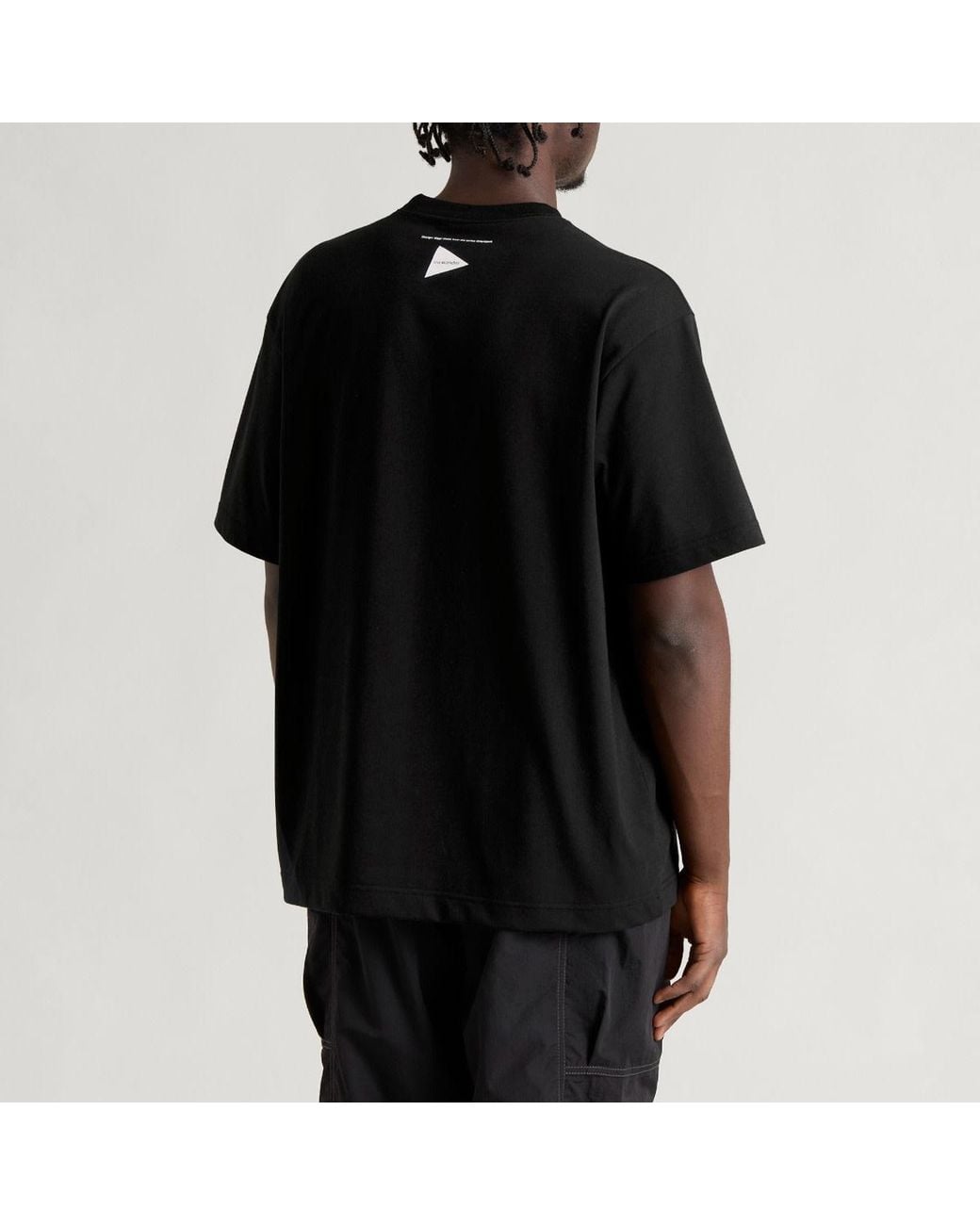 And Wander Black Greykjavík Tree By Siggi Odds T-Shirt for men