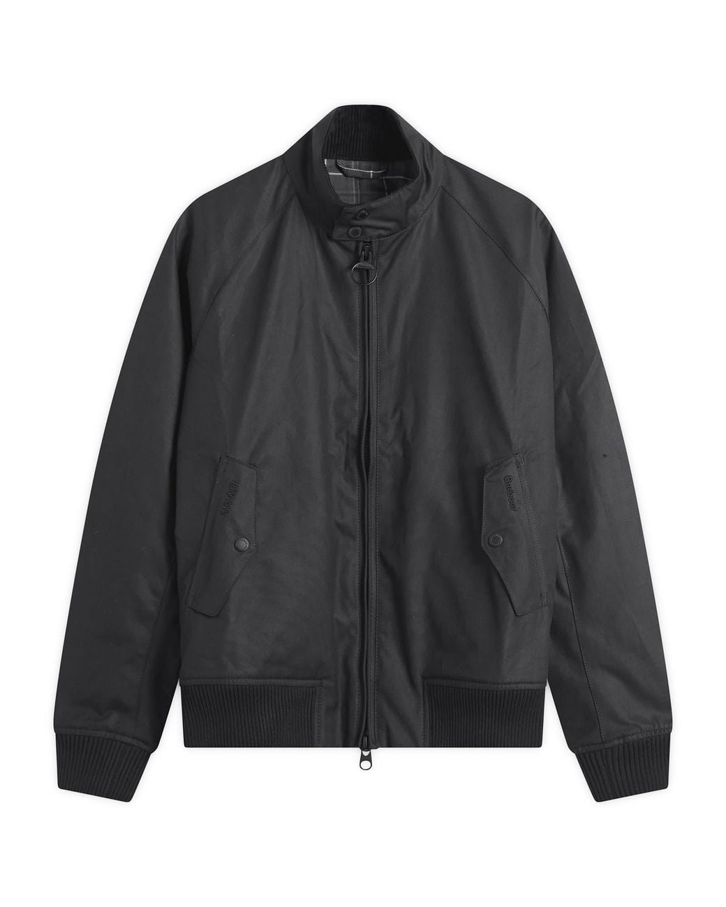 Barbour X Baracuta Porton Wax Jacket in Black for Men | Lyst