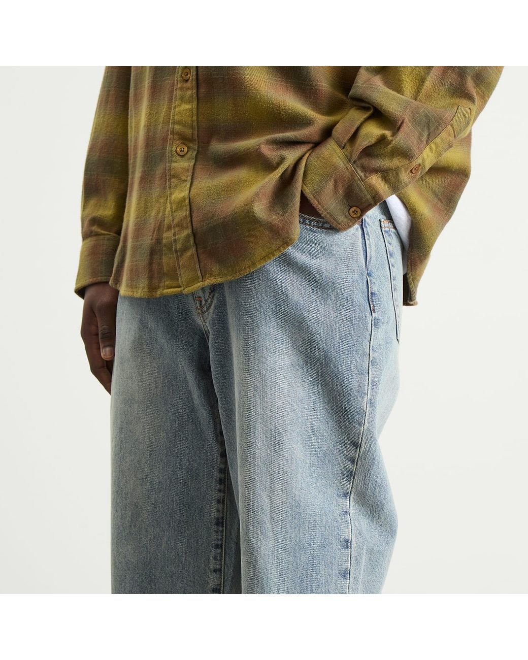 Thisisneverthat Blue Regular Jeans for men