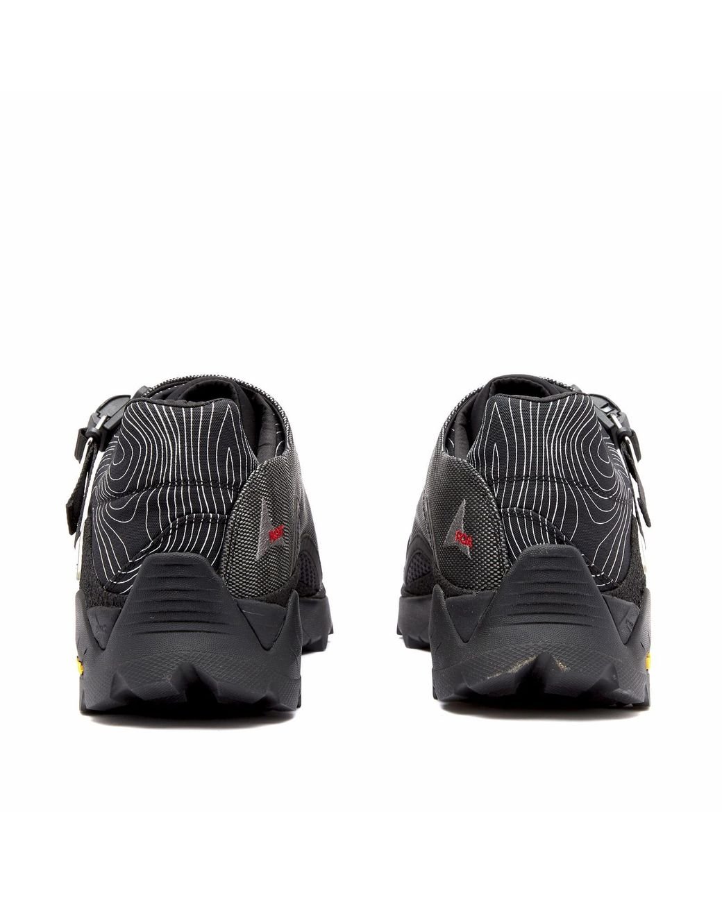 Roa Minaar Strapped Hiking Sneakers in Black for Men | Lyst
