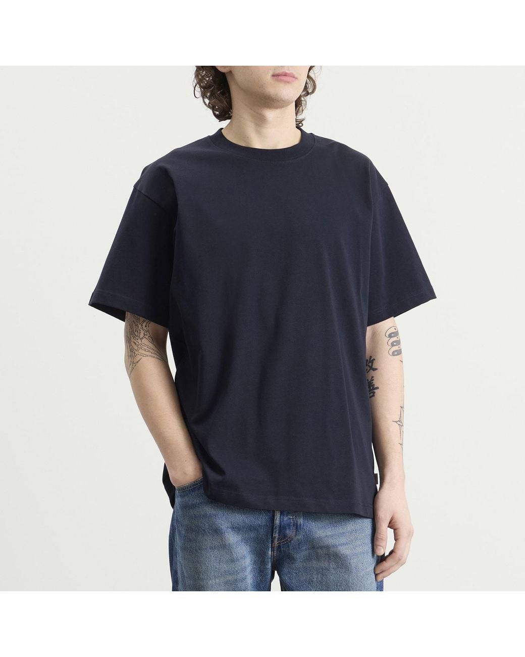 Norse Projects Blue Standard Heavyweight T-Shirt for men