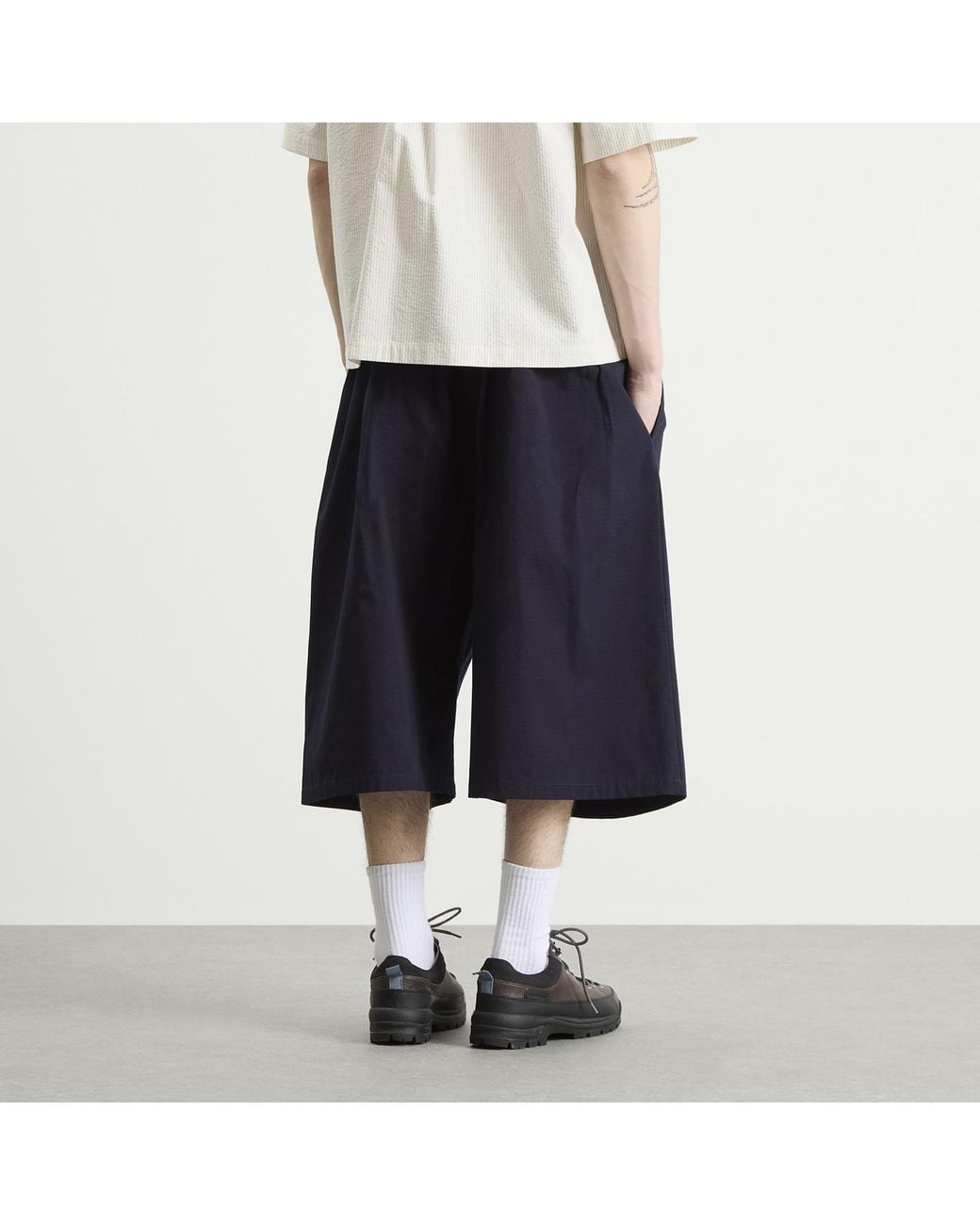 SAGE NATION Blue Factor Shorts for men