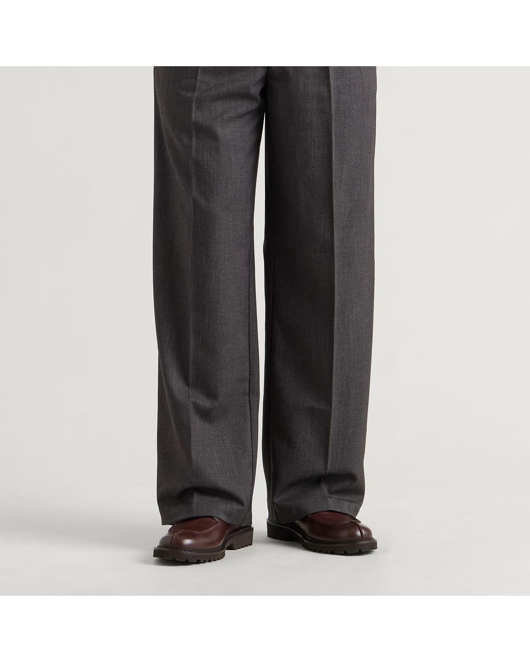 Common Projects Brown Apron Leather Derby for men