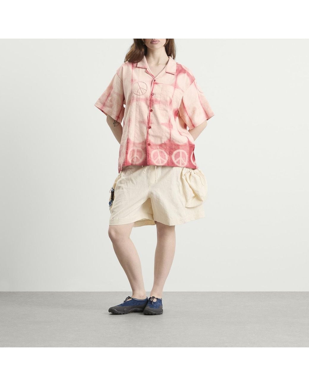 STORY mfg. Pink Greetings Shirt