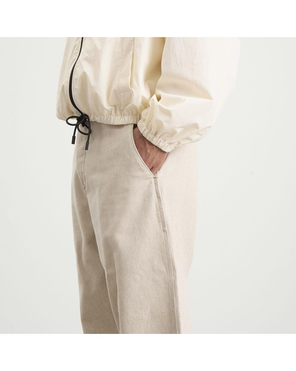 Jacquemus Natural Peasant Cotton Chino for men