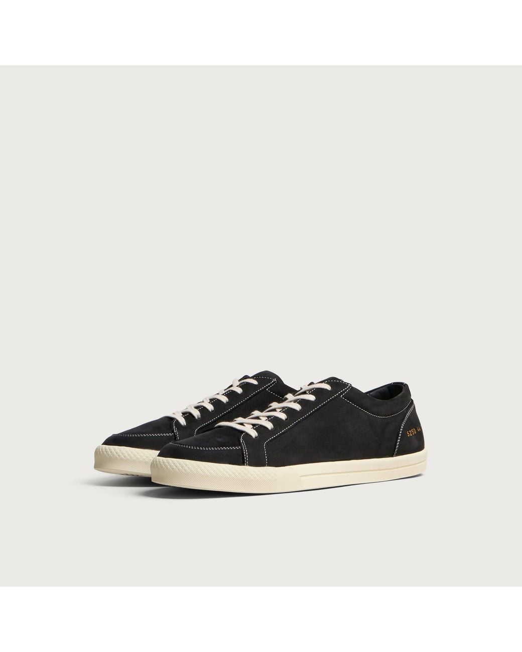 Common Projects Black Skate Nubuck Sneaker for men