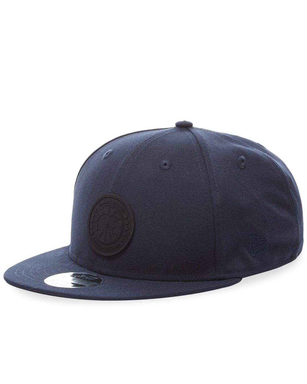 Canada Goose Blue Arctic Disc Snapback Cap for men