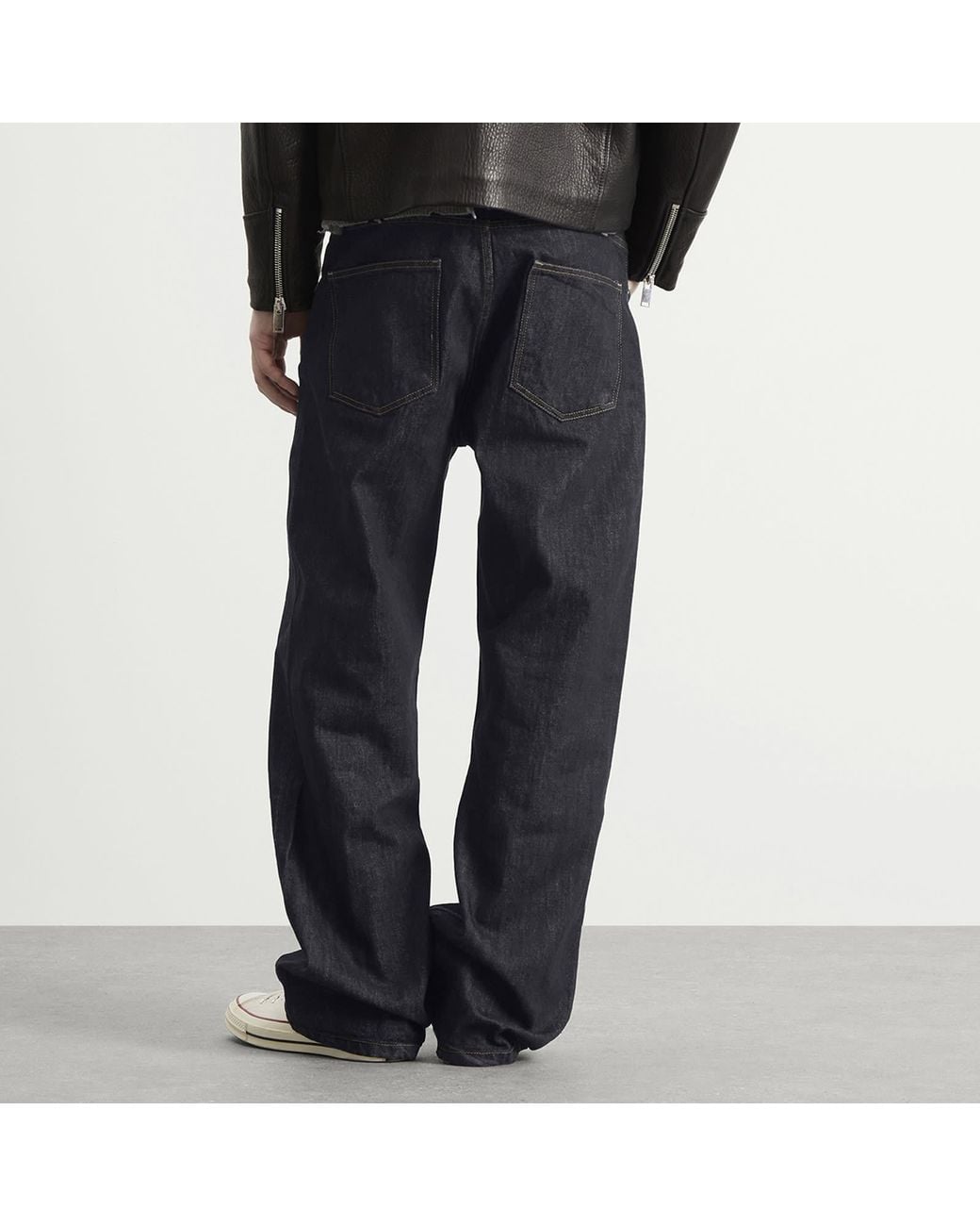 Second/Layer Blue Second Layer Big Papi Denim Jeans for men