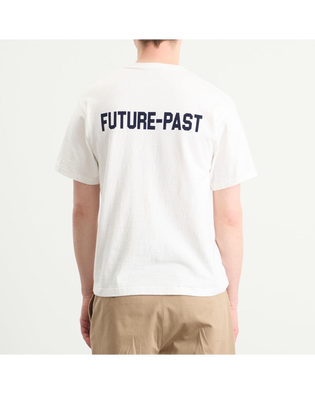 Human Made White Graphic Logo T-Shirt for men