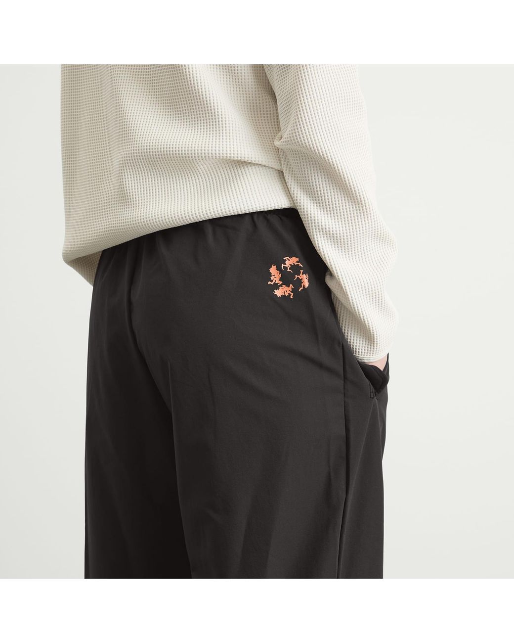 KA_YO_Prototype Gray Parachute Pants for men