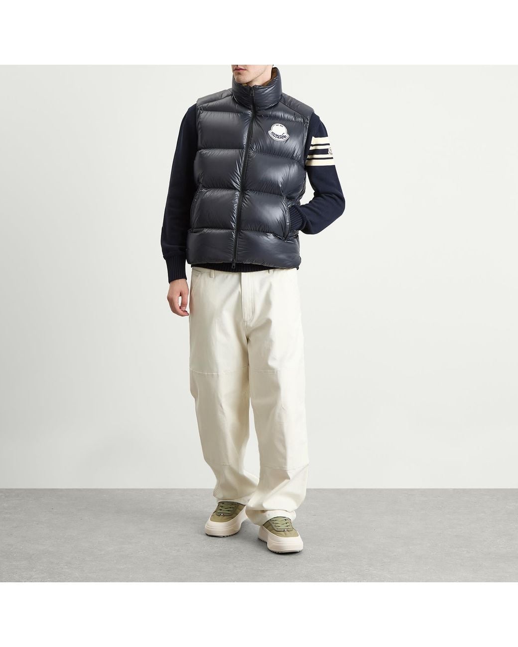 Moncler Black Lipsi Vest for men