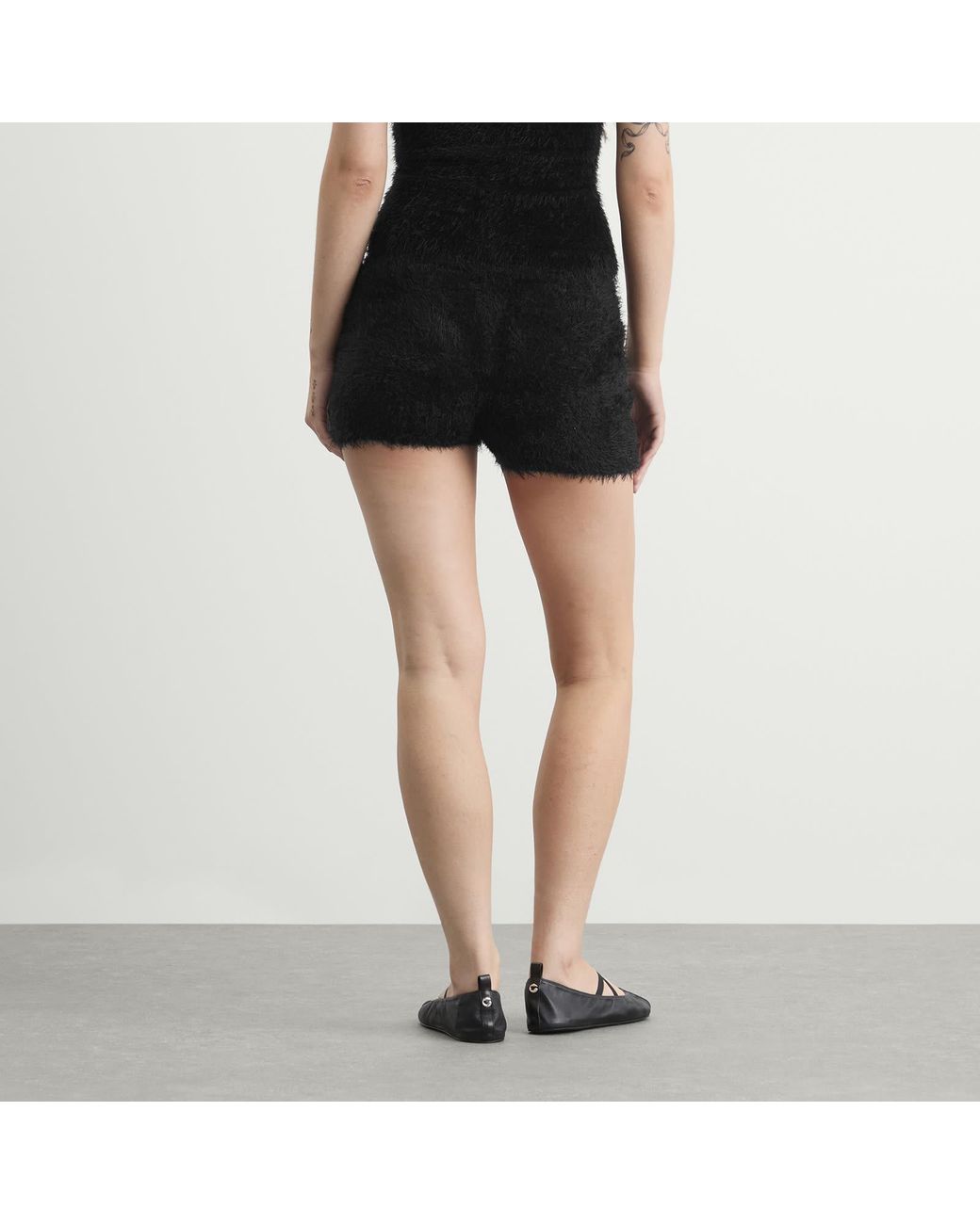 Peachy Den Black The Chloe Micro Shorts