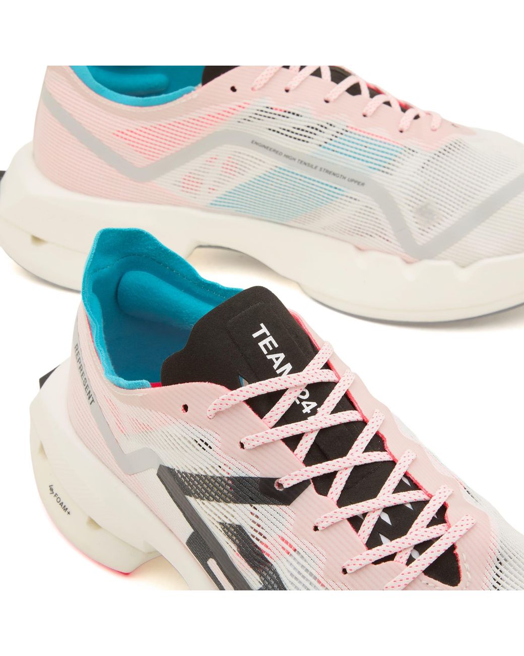 REPRESENT 247 White Arc-4 Elite Race for men