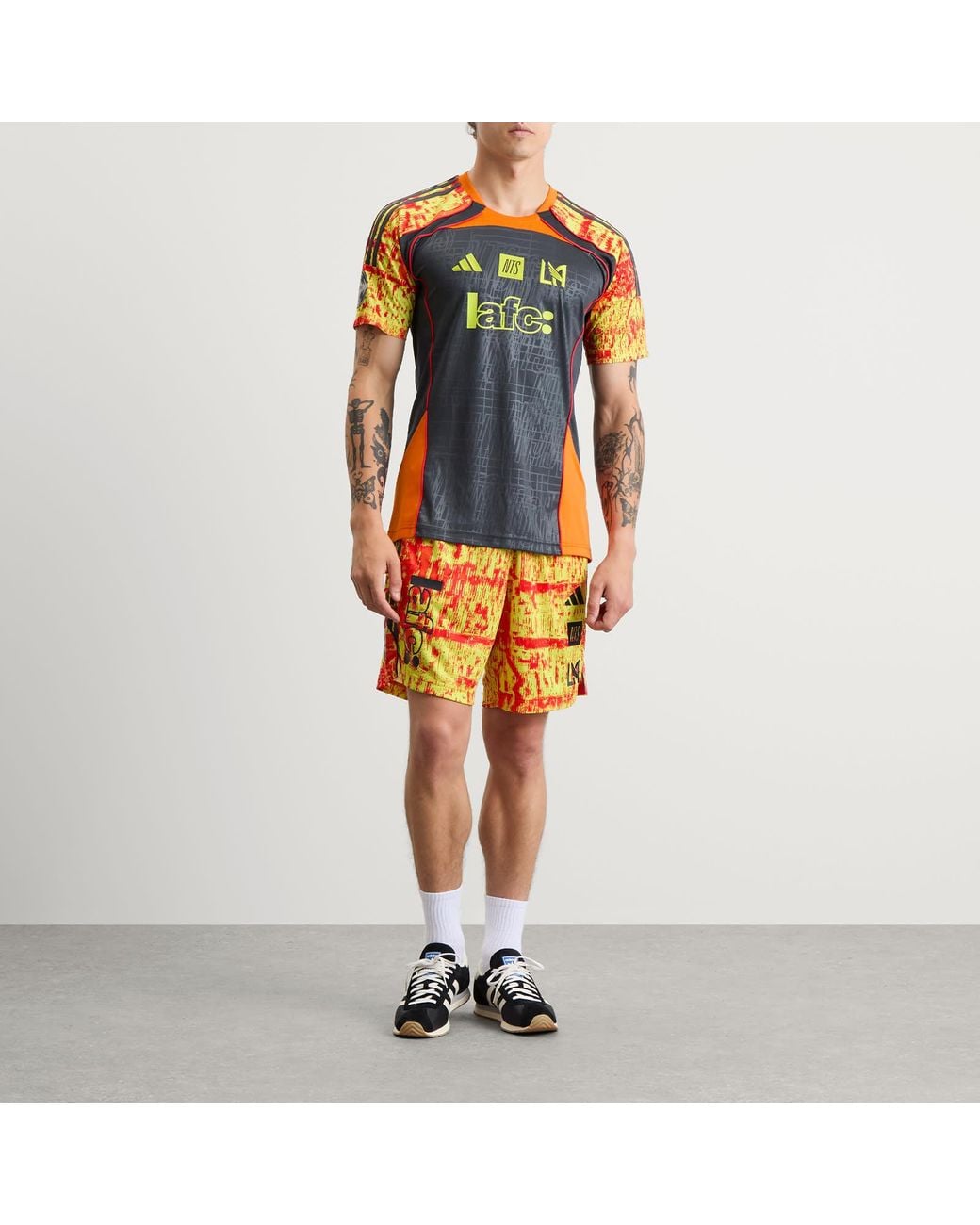 Adidas Yellow Los Angeles Fc Nts Shorts