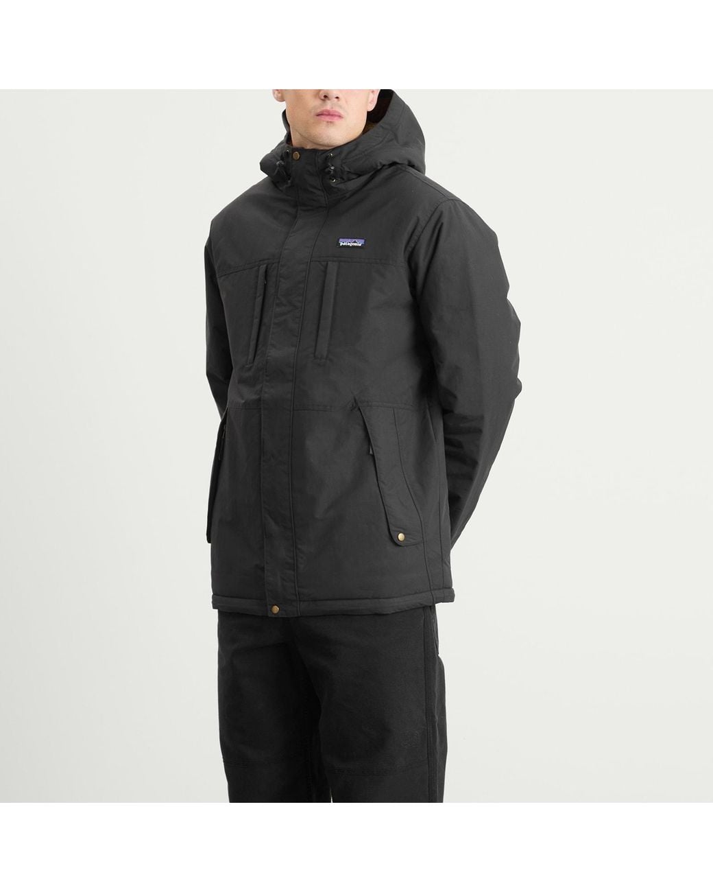 Patagonia Black Isthmus Parka for men