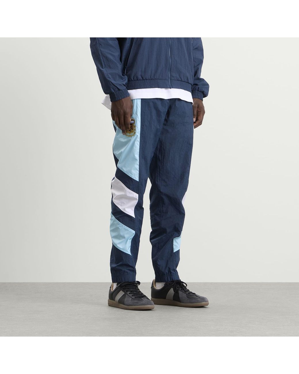 Adidas Blue Afa Eqt Track Pant for men
