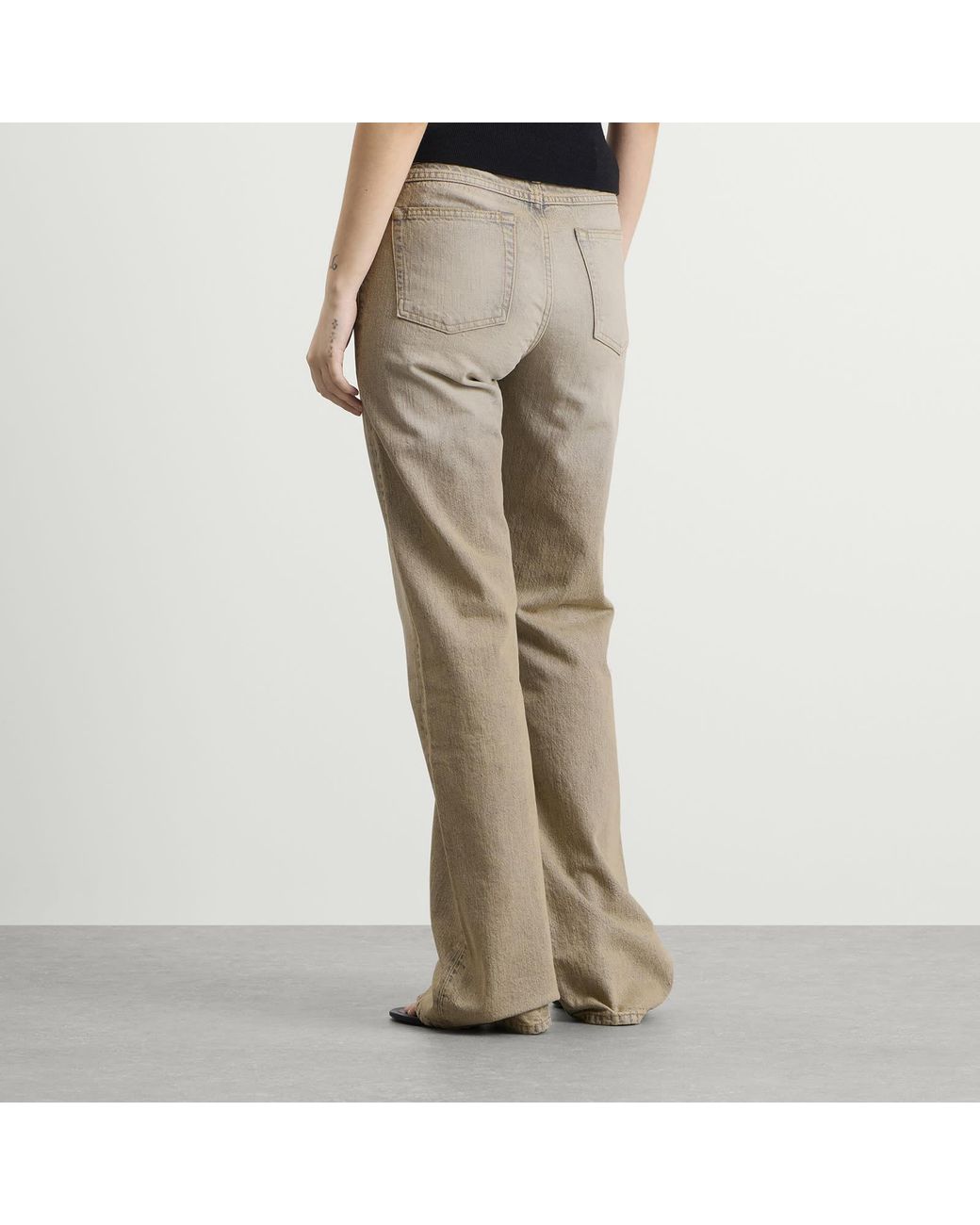 Our Legacy Gray Boot Cut Jeans