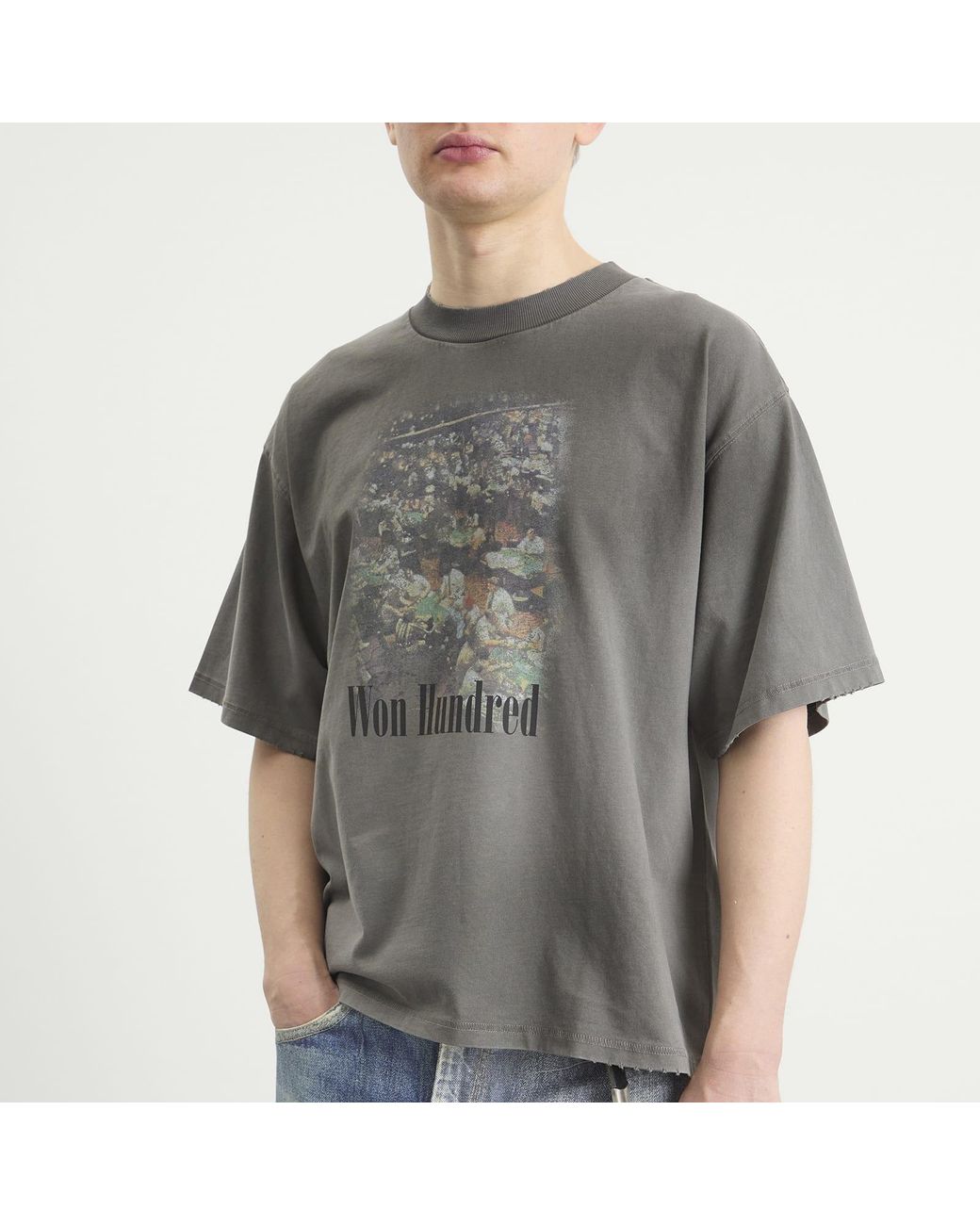 Won Hundred Gray Houston Casino T-Shirt for men
