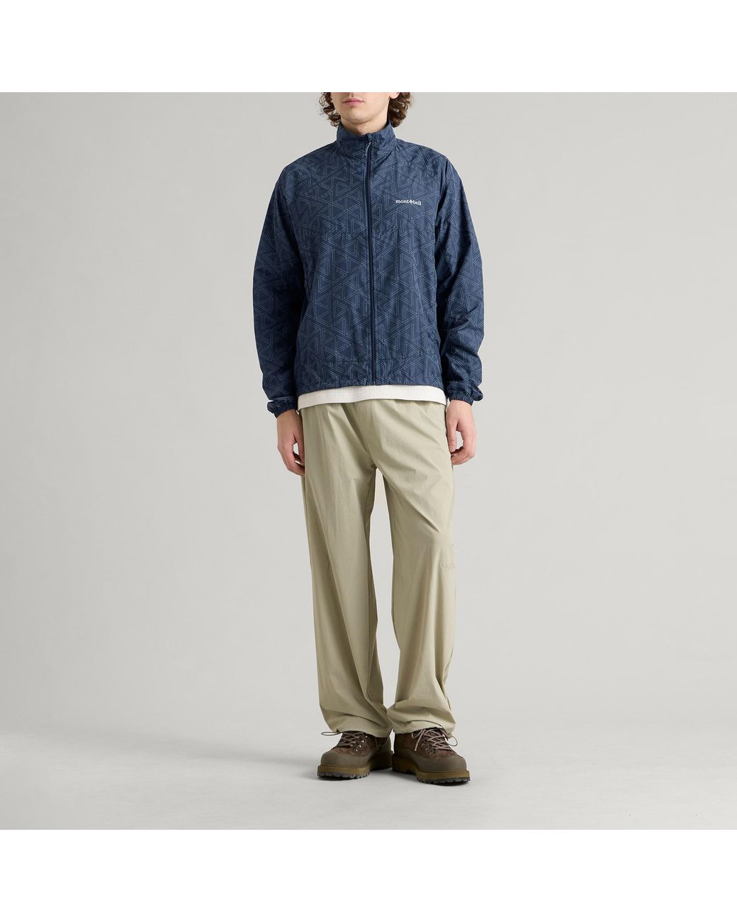Montbell Blue Reflect Wind Jacket for men