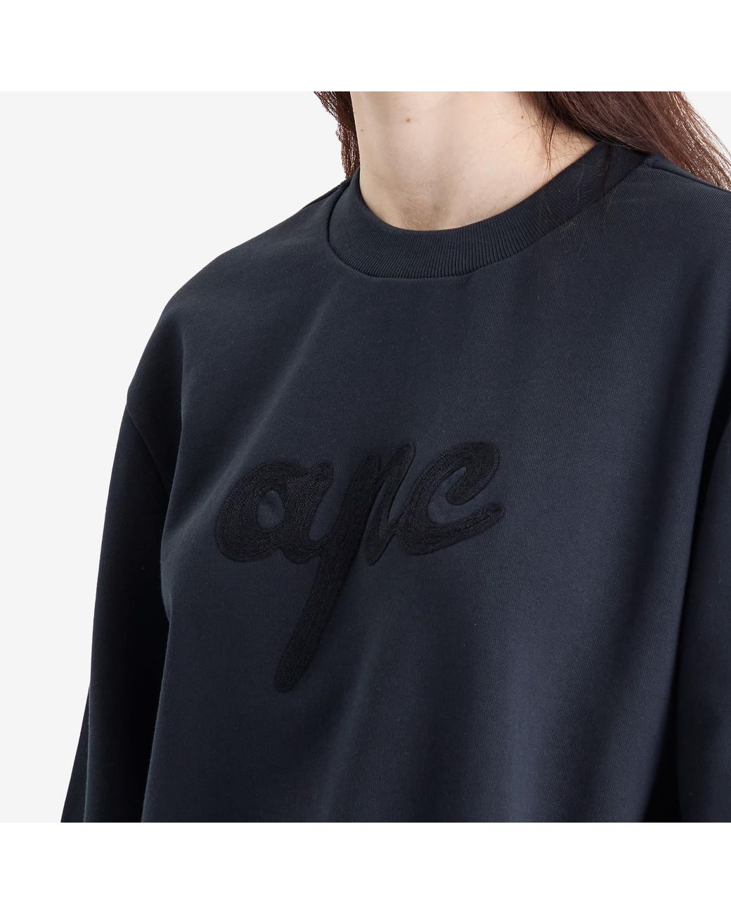 A.P.C. Blue Ethan Logo Sweatshirt