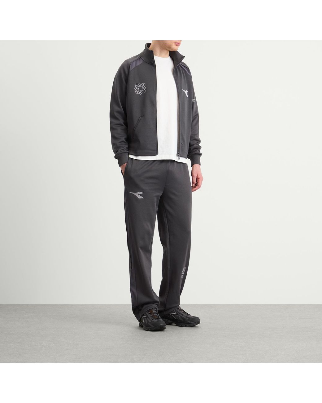Diadora Gray X Lack Of Guidance Track Pant for men