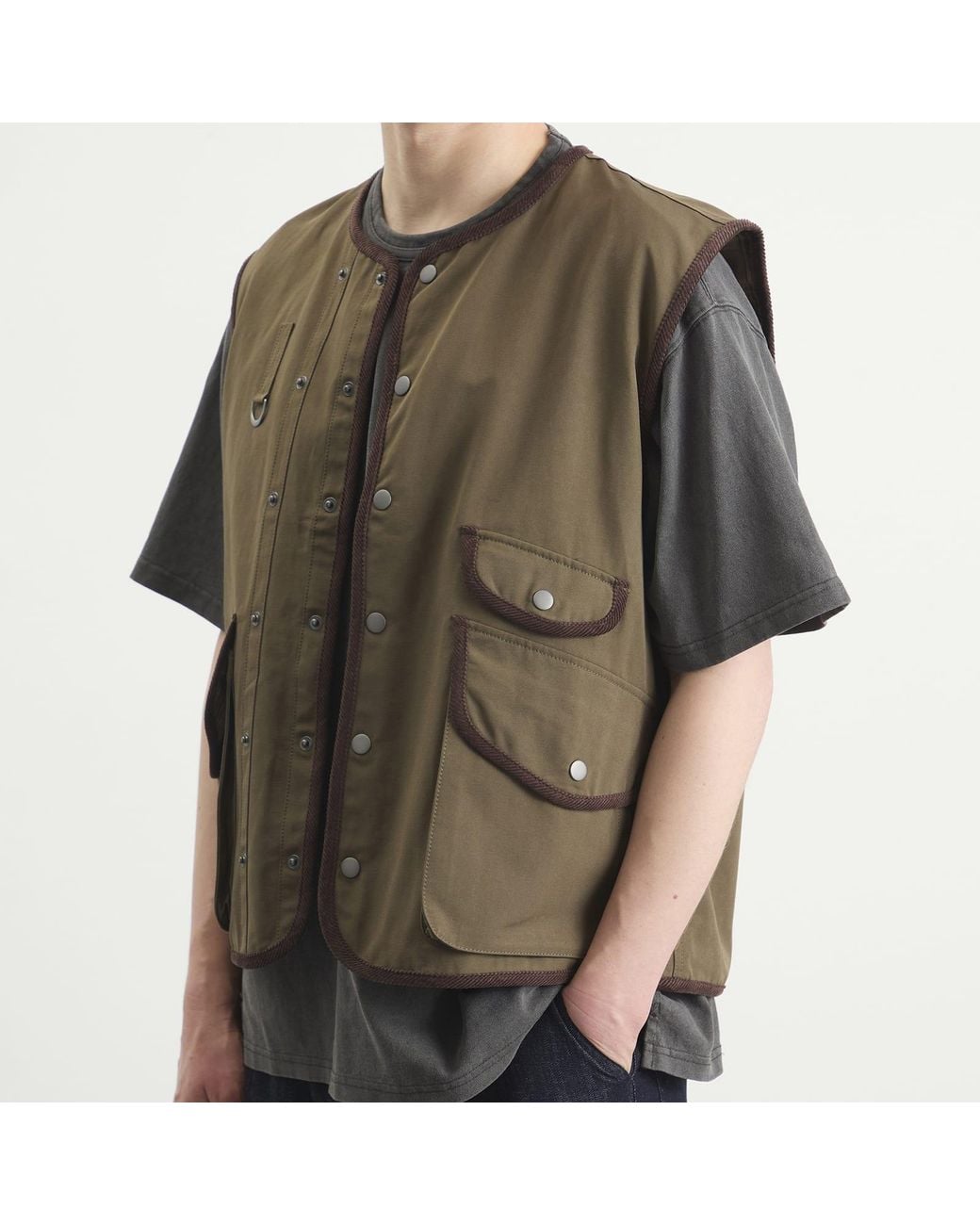 FRIZMWORKS Green Heritage Hunting Vest for men