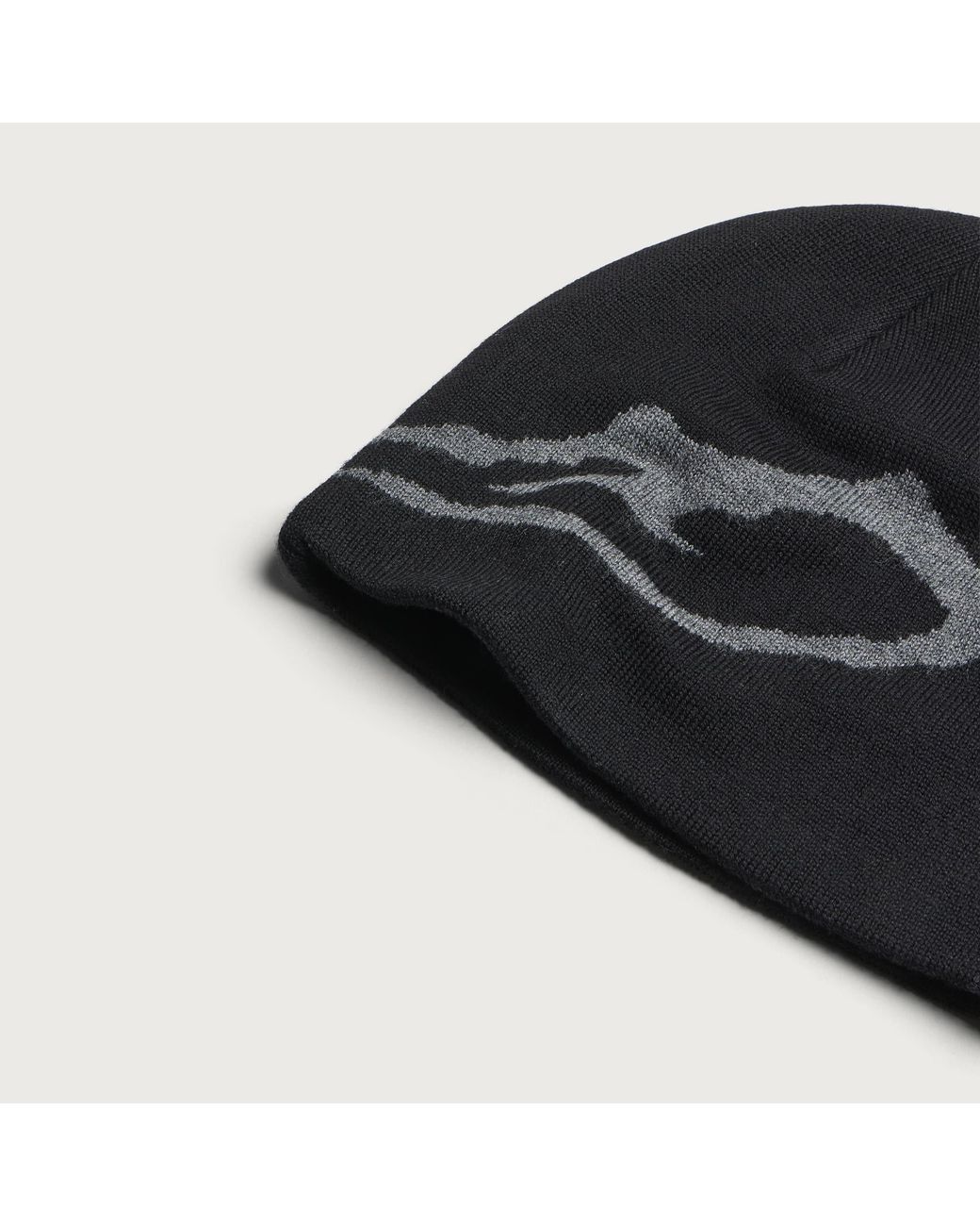 Mellow Clo Black Everyday Merino Beanie for men