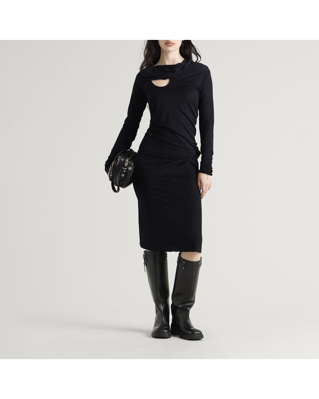 Rick Owens Black Coco Dress