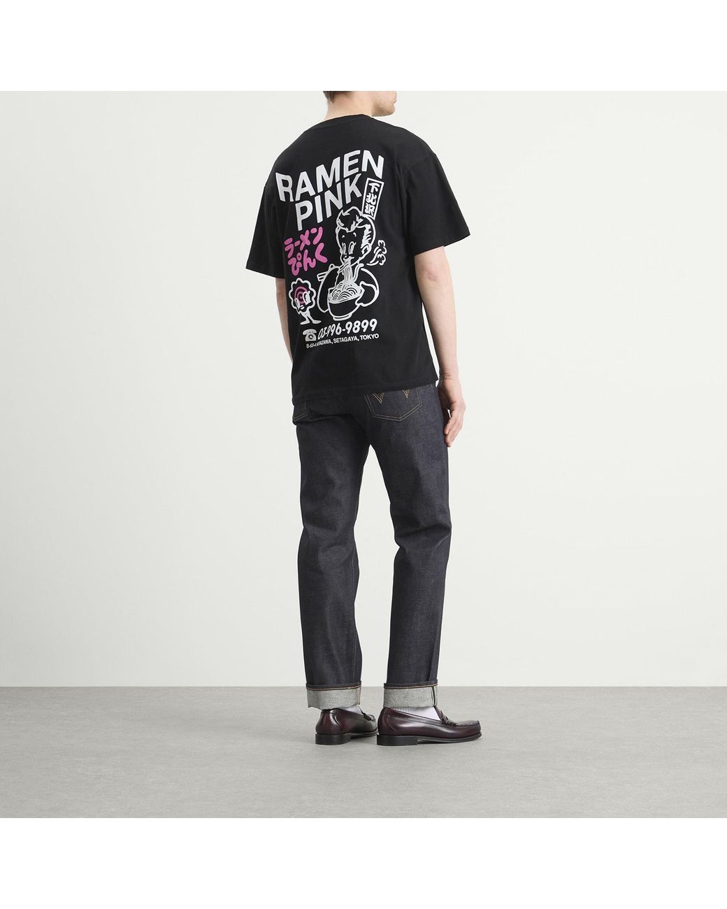 Edwin Black Ramen Ts for men