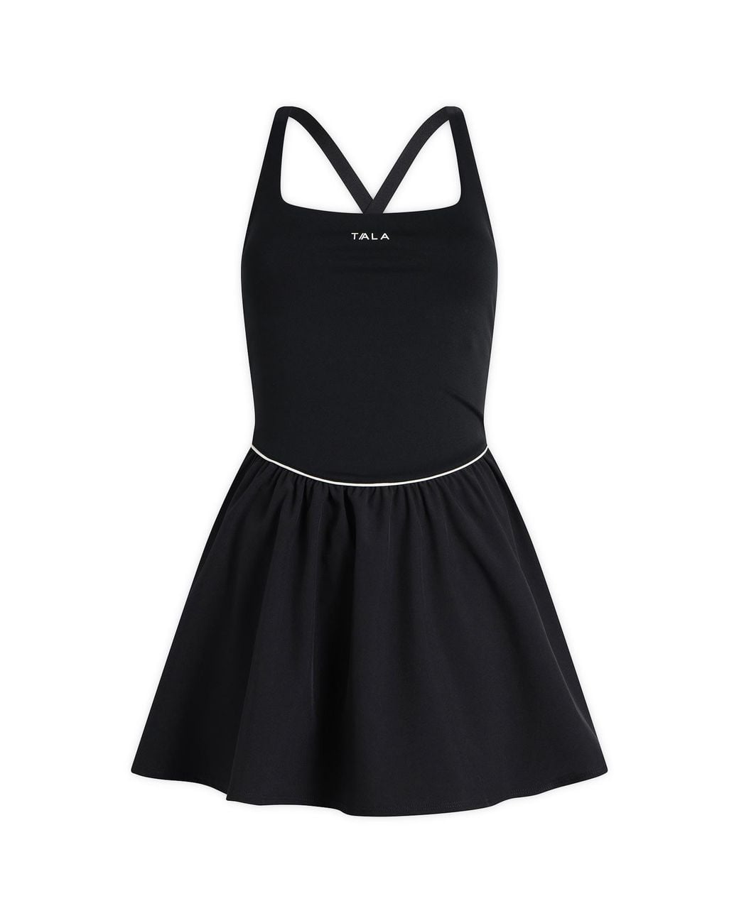 Tala Black Skinluxe Floaty Active Dress