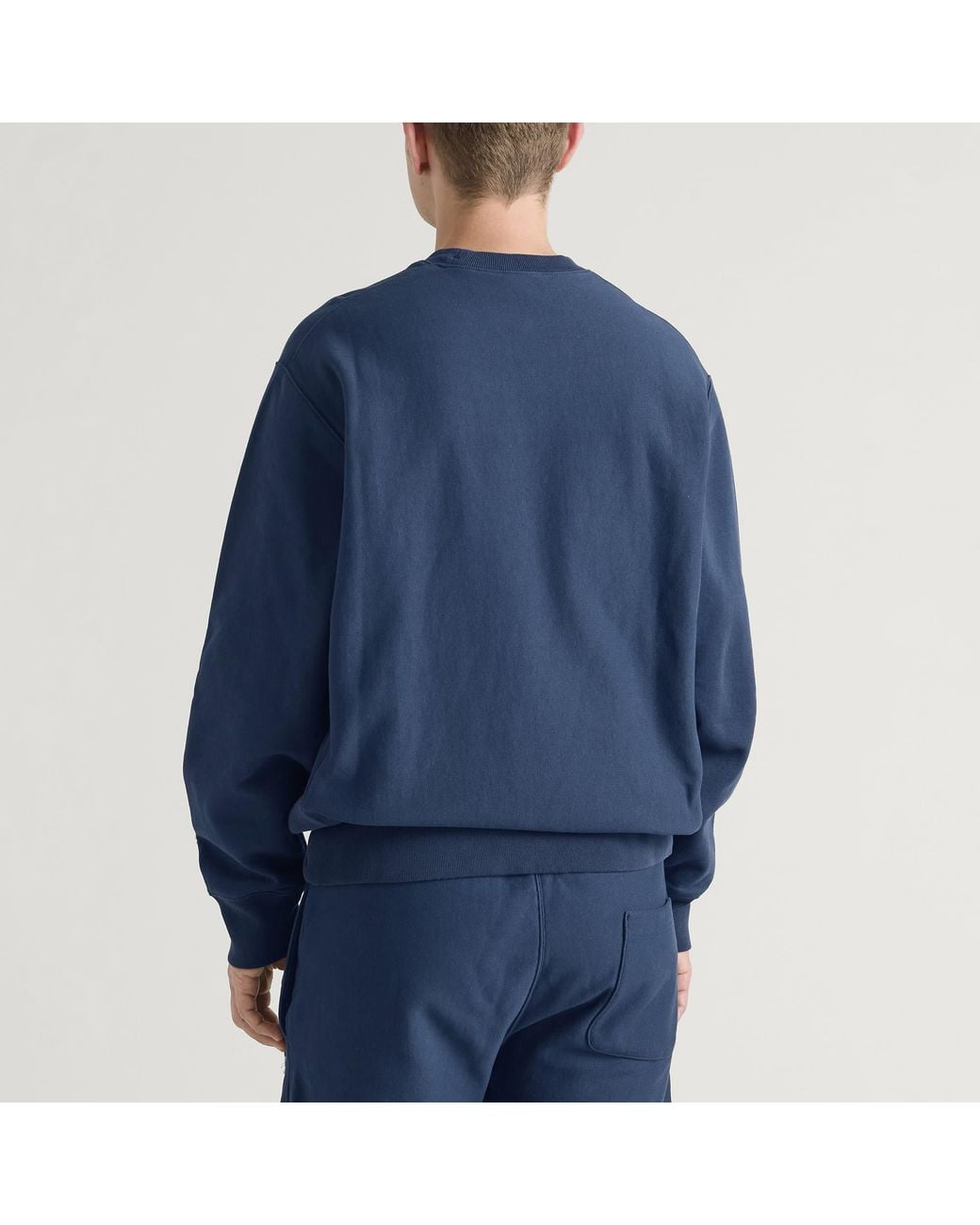 Champion Blue Reverse Weave Relaxed Sweatshirt for men