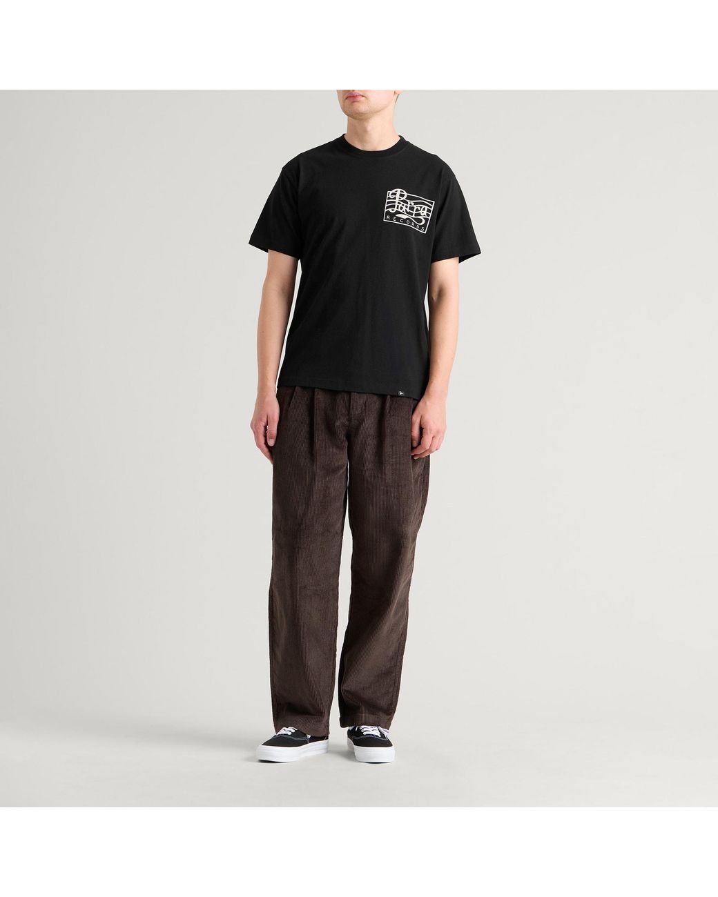 by Parra Black Parra Records T-Shirt for men