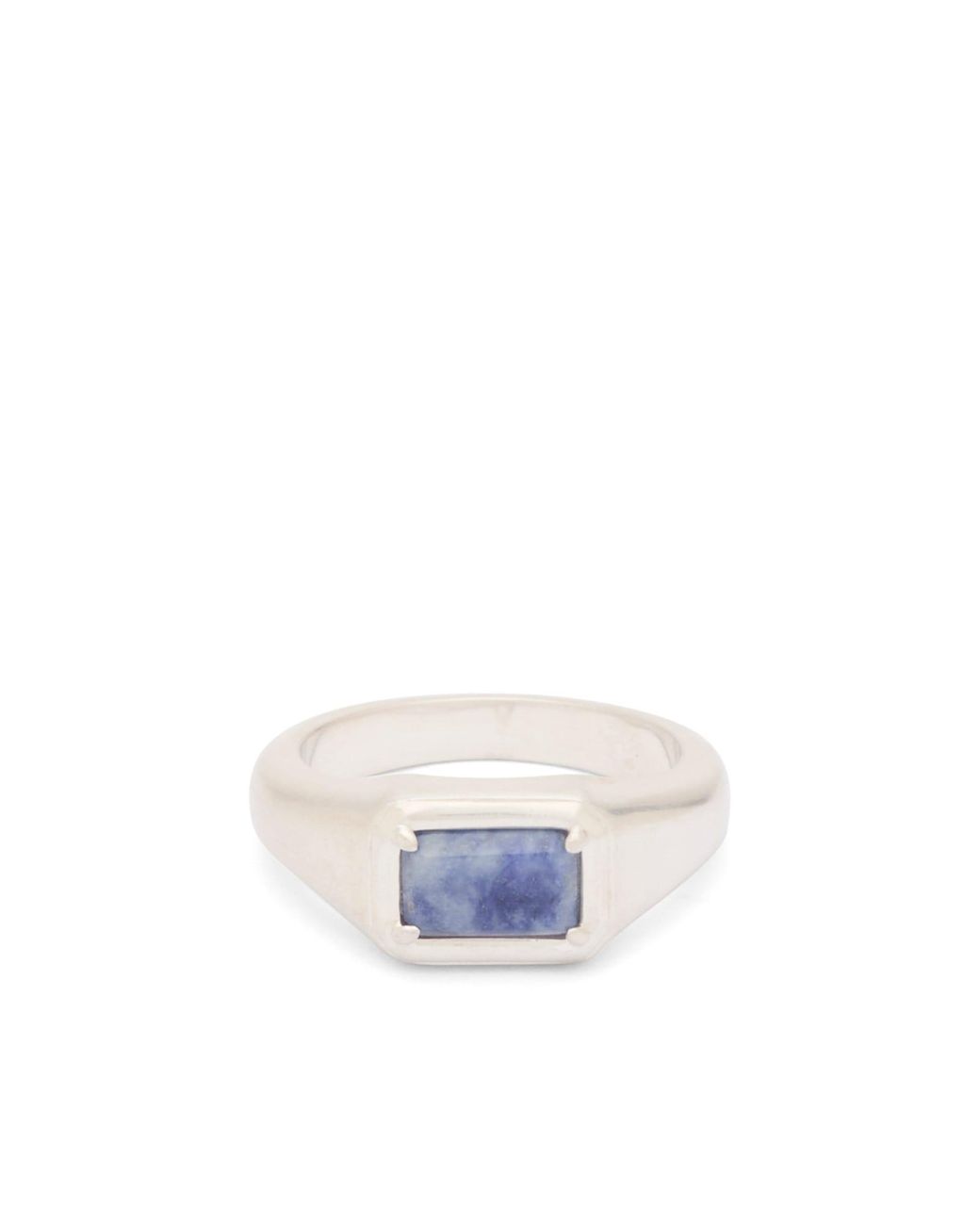Serge Denimes White Jasper Ring for men