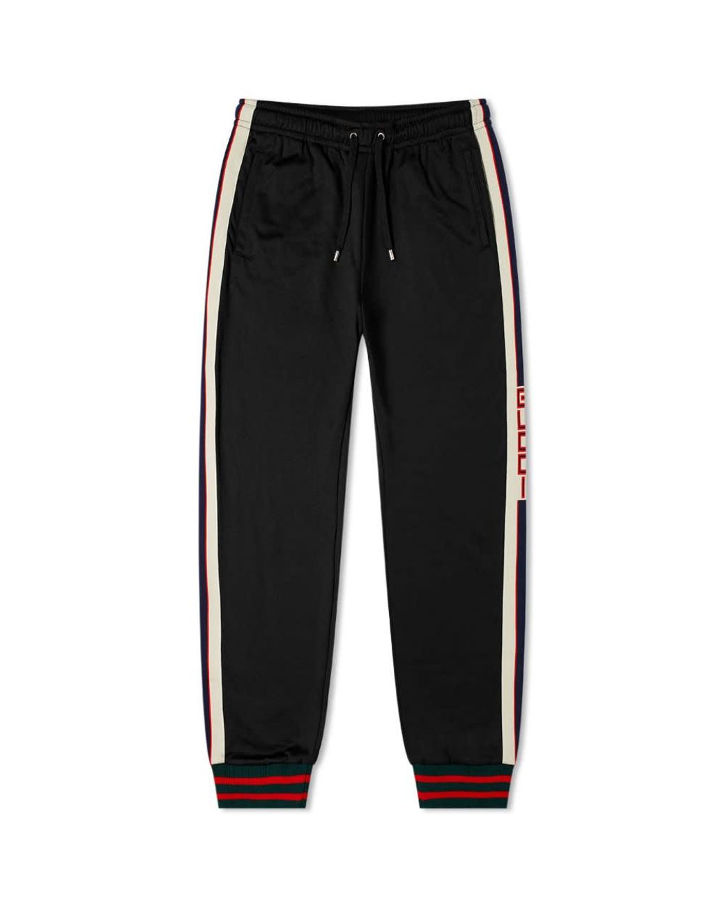 Gucci Synthetic Technical Jersey Trousers in Black for Men - Save 19% - Lyst
