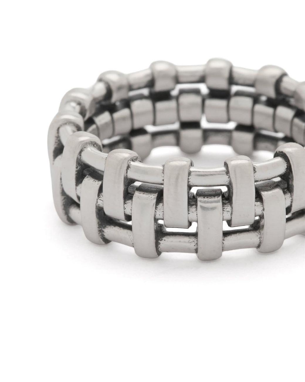 Serge Denimes Metallic Cage Ring for men