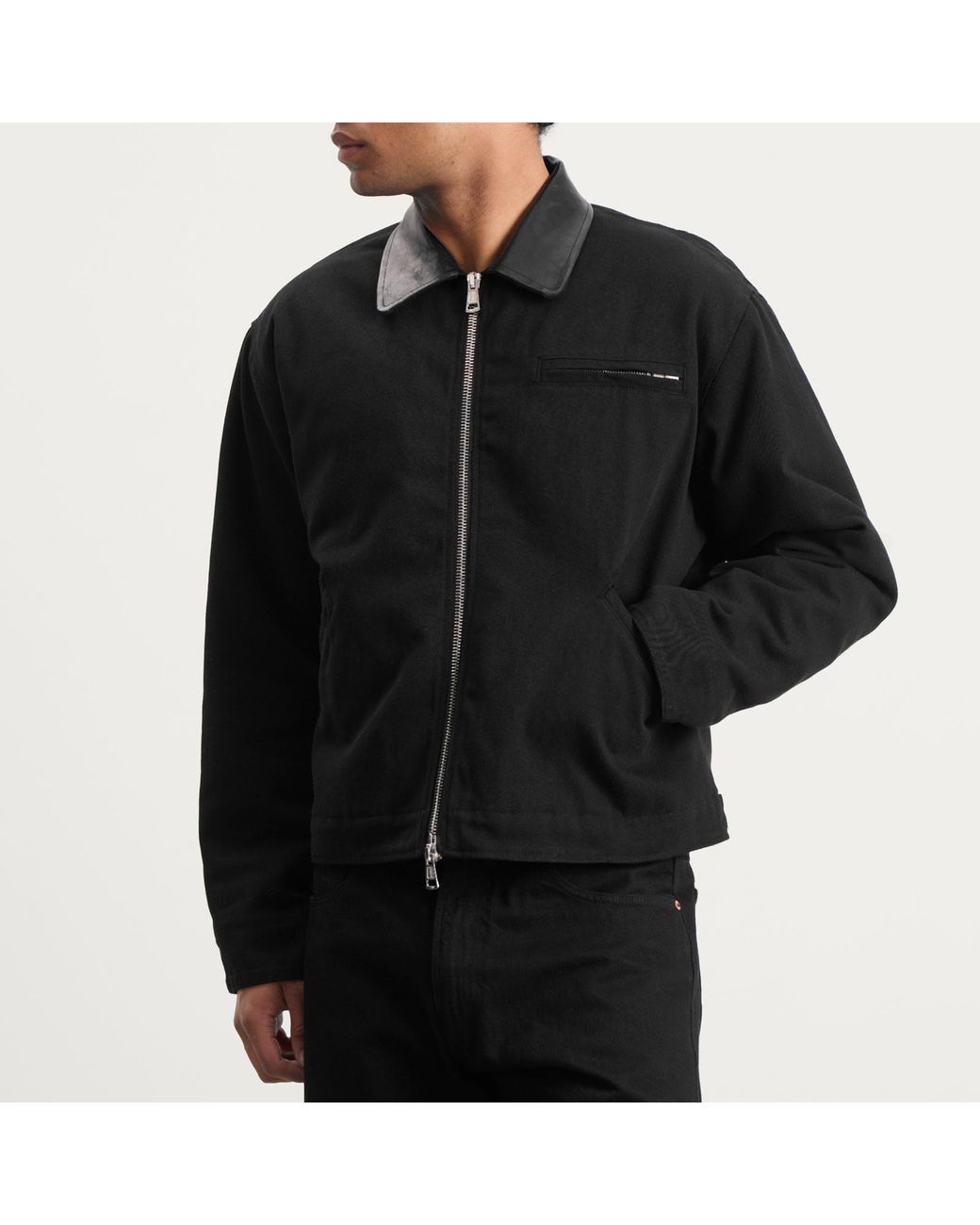 Ronning Black Work Jacket for men